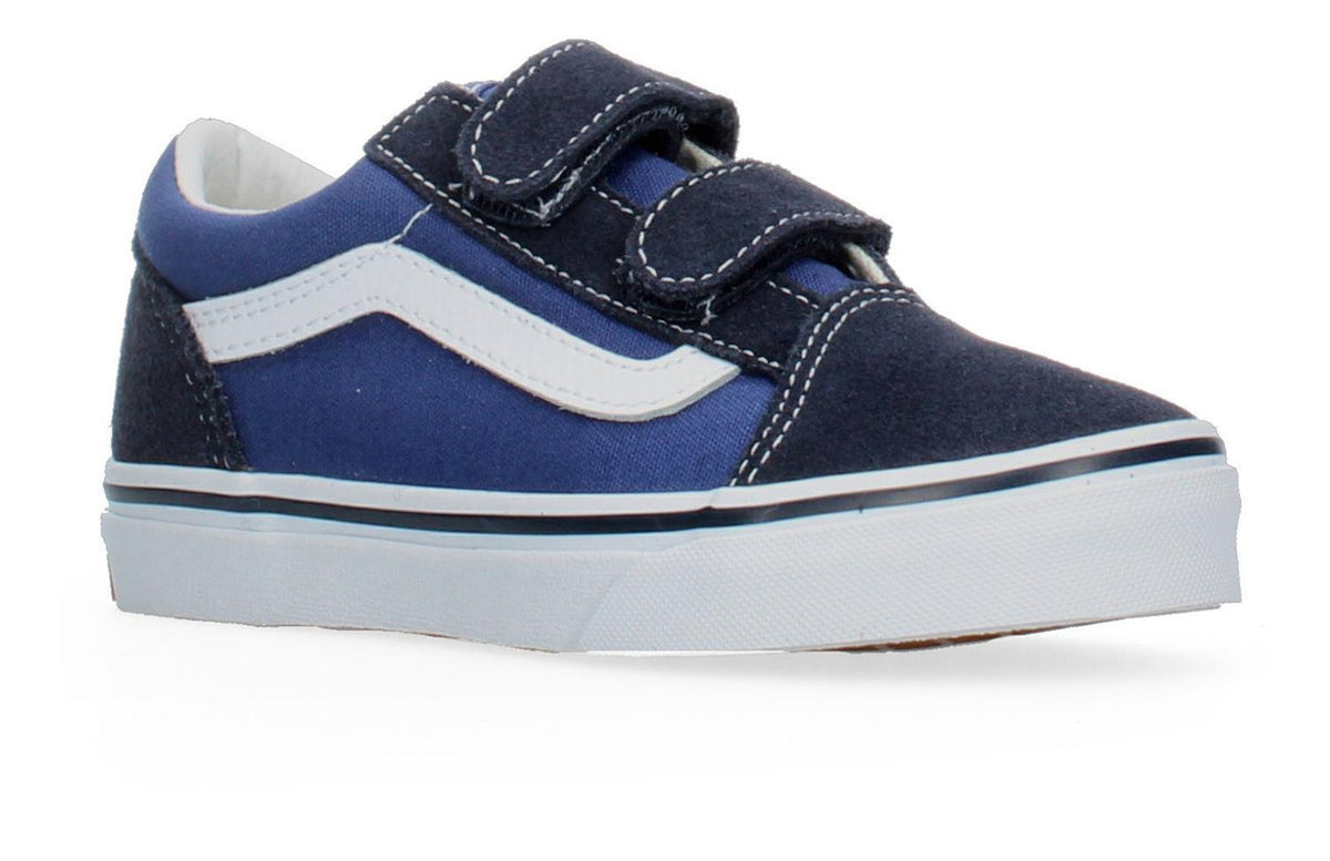 Tenis Vans Old Skool V Azul Para Niño [van1396], foto 3 de 10