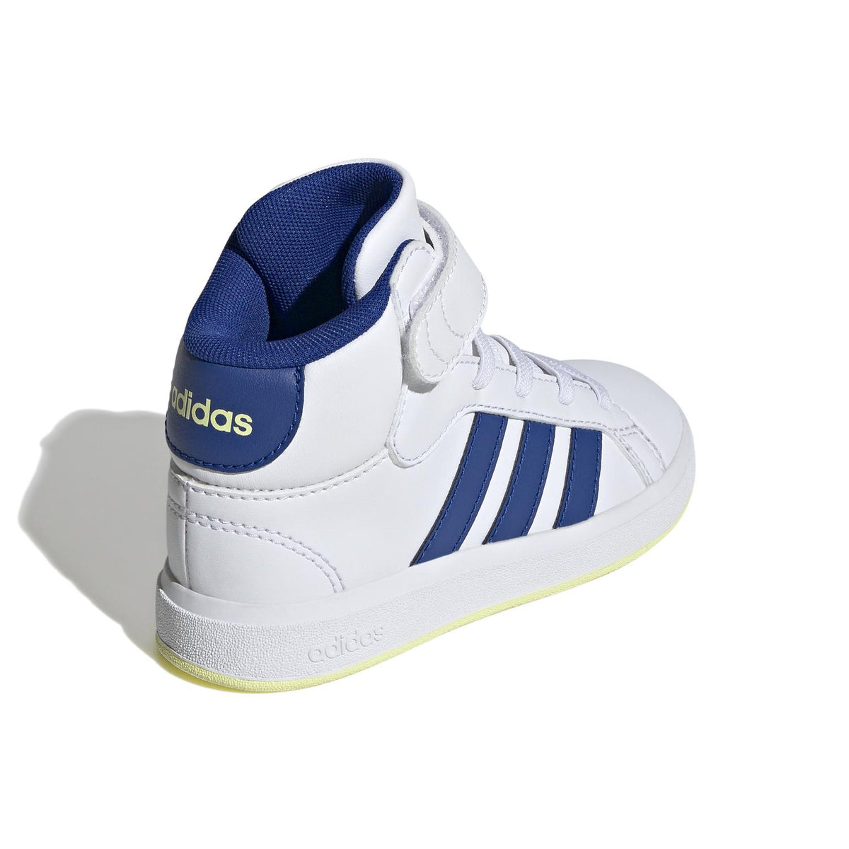 Tenis Adidas Grand Court Mid Blanco para Niño [ADD2730], foto 3 de 8
