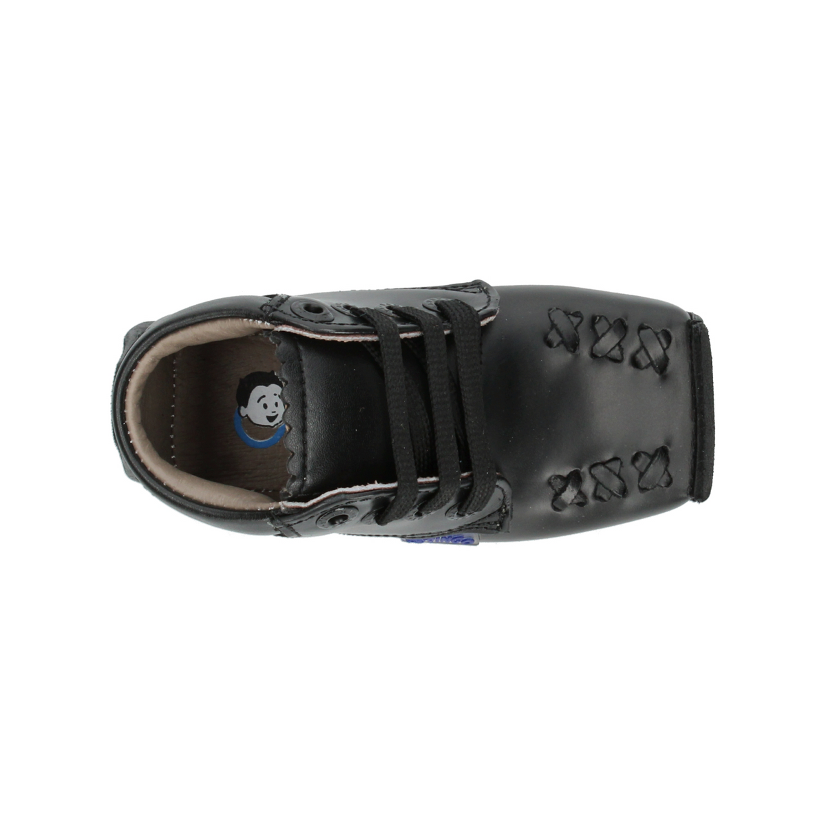 Zapato Pingo Niño Negro Cintas Primeros Pasos Gateador Casual Infantil T11-14, foto 9 de 10