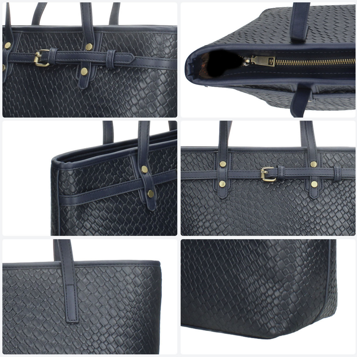 Bolsa Abisai Handbags Dama Azul Casual Para Mujer, foto 4 de 10