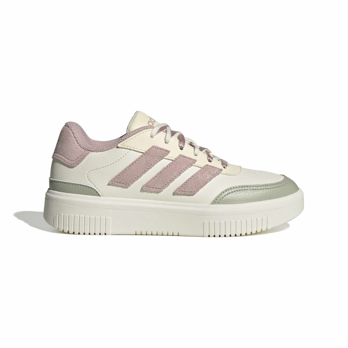 Tenis Adidas Courtblock Bold Dama Hueso Casual Mujer, foto 9 de 10