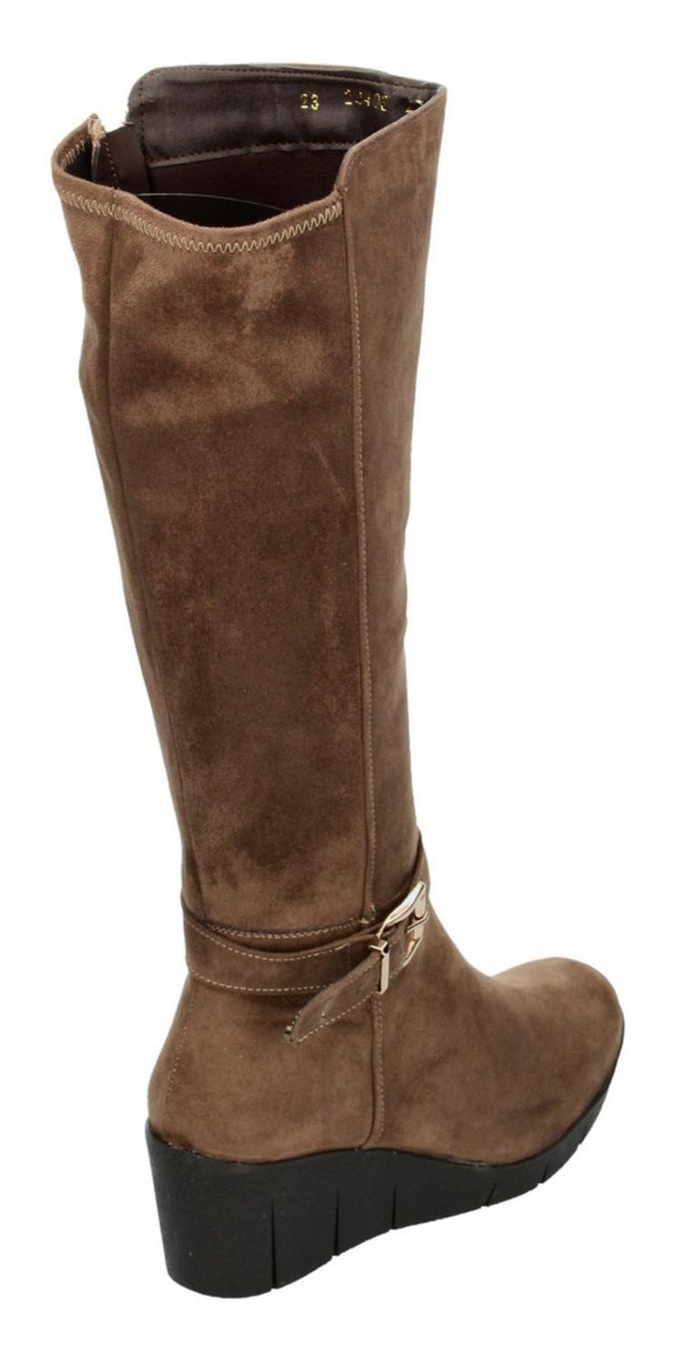 Bota Paulina Para Mujer 24403 Cafe [pau805], foto 5 de 10