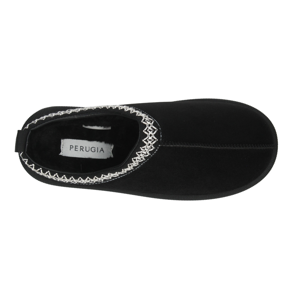 Zapato Perugia Dama Negro Zueco Casual Pantufla Plataforma Mujer, foto 8 de 10
