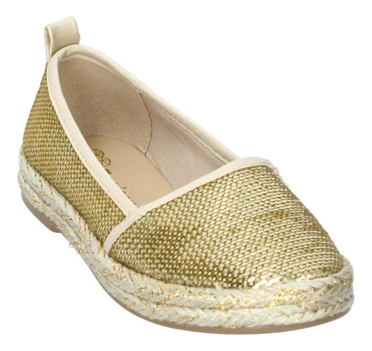 Flats Tropicana Para Niña 95002 Dorado [tro854], foto 3 de 6