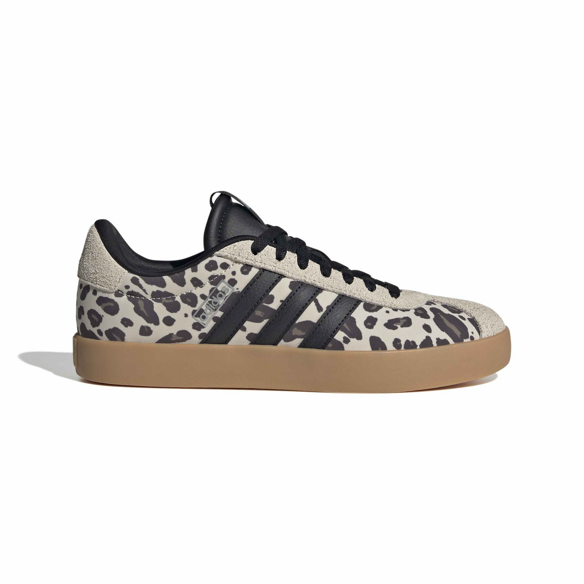 Tenis Adidas VL Court 3.0 Dama Beige Casual Animal Print Mujer, foto 1 de 10
