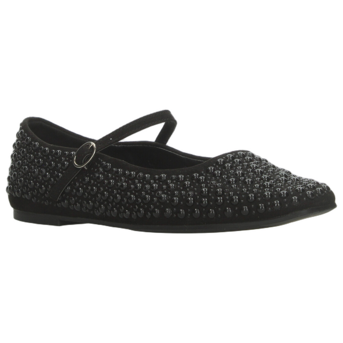 Flats Perugia Dama Negro Mary Jane Para Mujer, foto 2 de 10