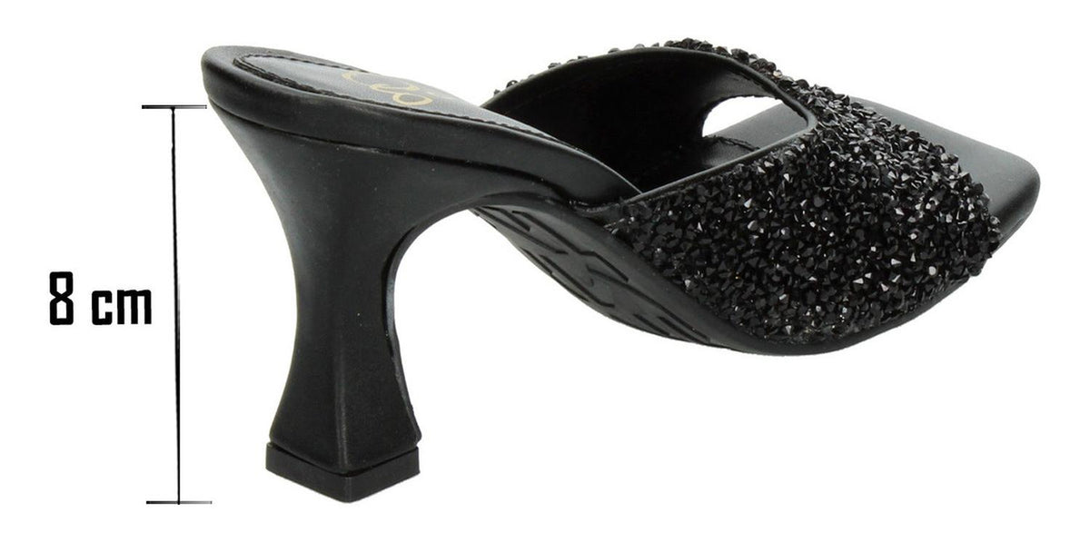 Sandalias Casual Gosh Con Tacón Color Negro Para Mujer, foto 4 de 8