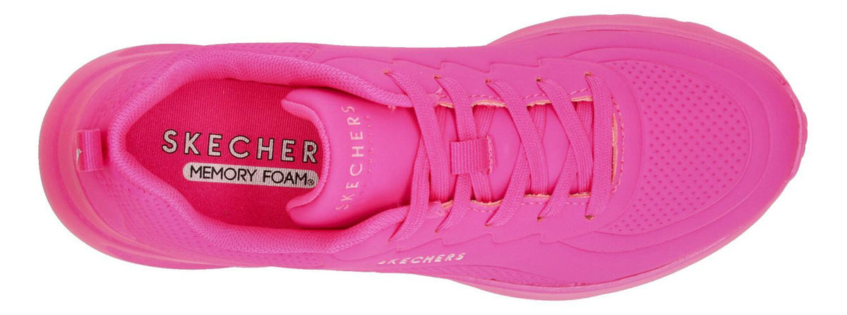 Tenis Mujer Correr Skechers Fucsia Cintas Dama Cómodo Ligero, foto 8 de 10