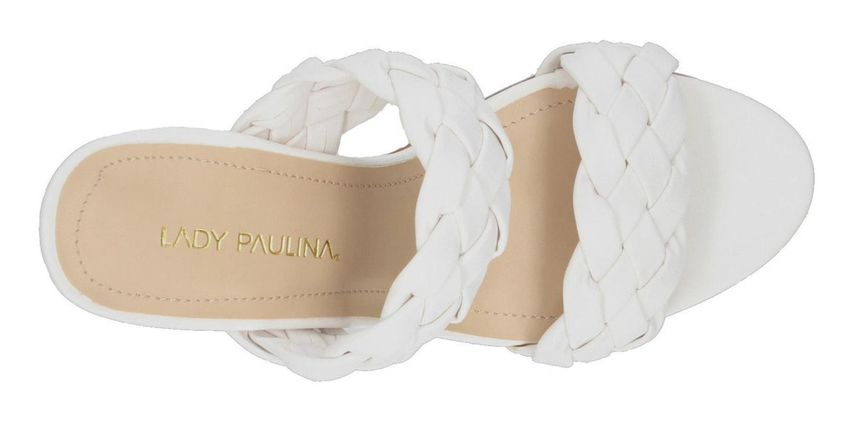 Sandalias Paulina Para Mujer 86241 Blanco [pau844], foto 8 de 10