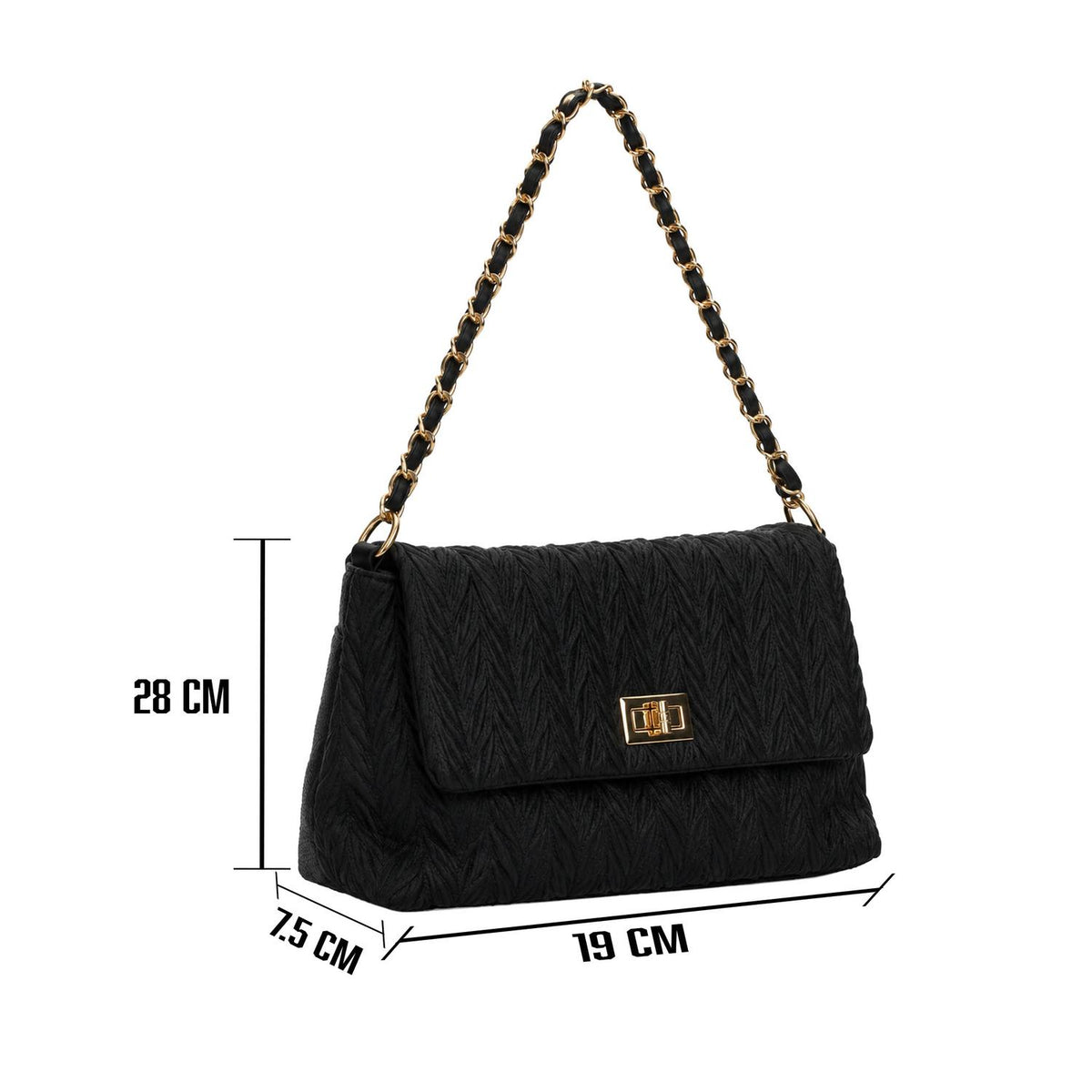 Bolsa Felianna Dama Negro Fiesta Para Mujer, foto 6 de 10