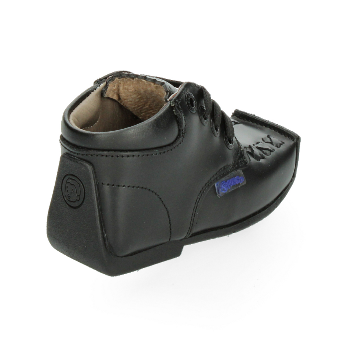 Zapato Pingo Niño Negro Cintas Primeros Pasos Gateador Casual Infantil T11-14, foto 4 de 10