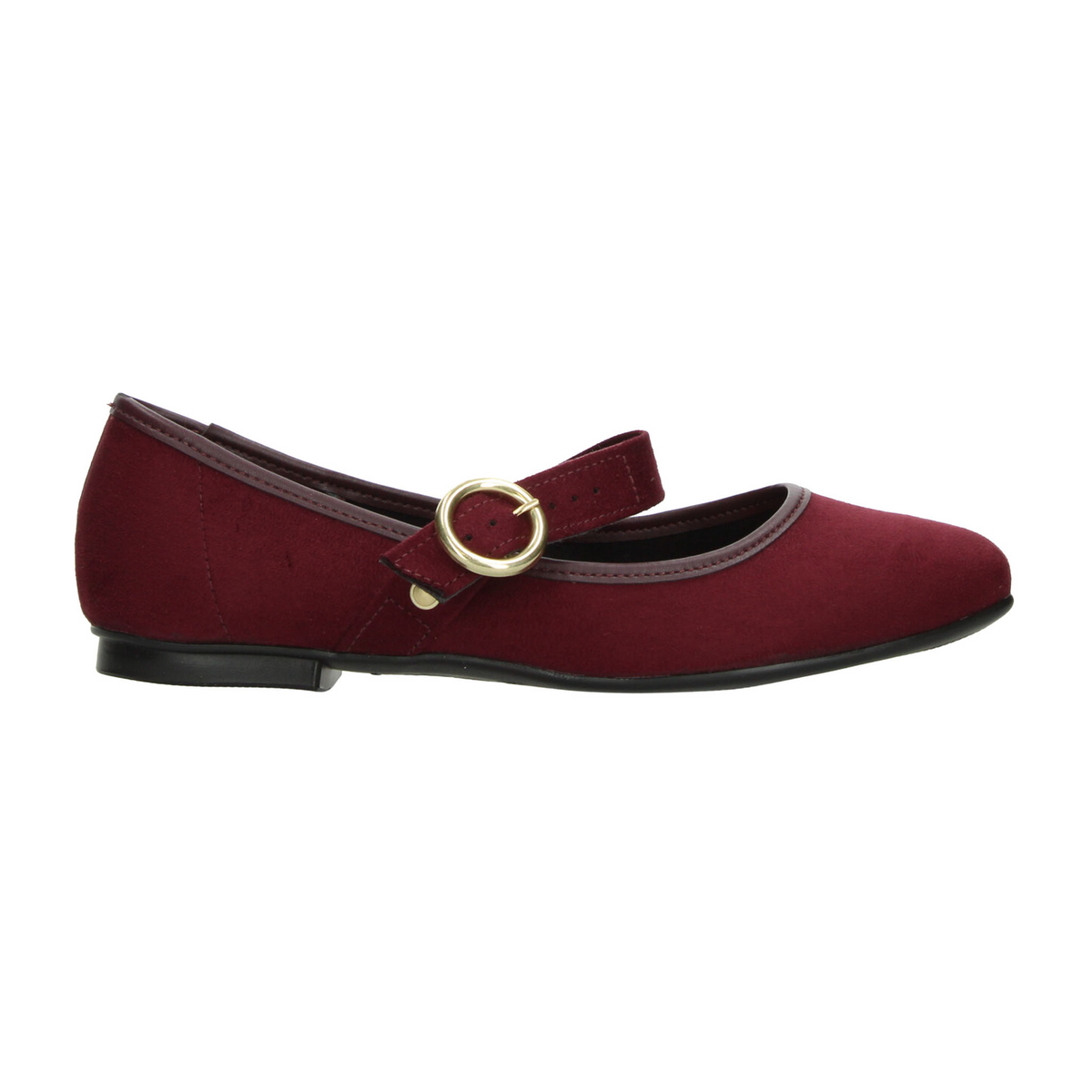 Flats Moleca Dama Rojo Casual Mary Jane Hebilla Mujer, foto 10 de 10