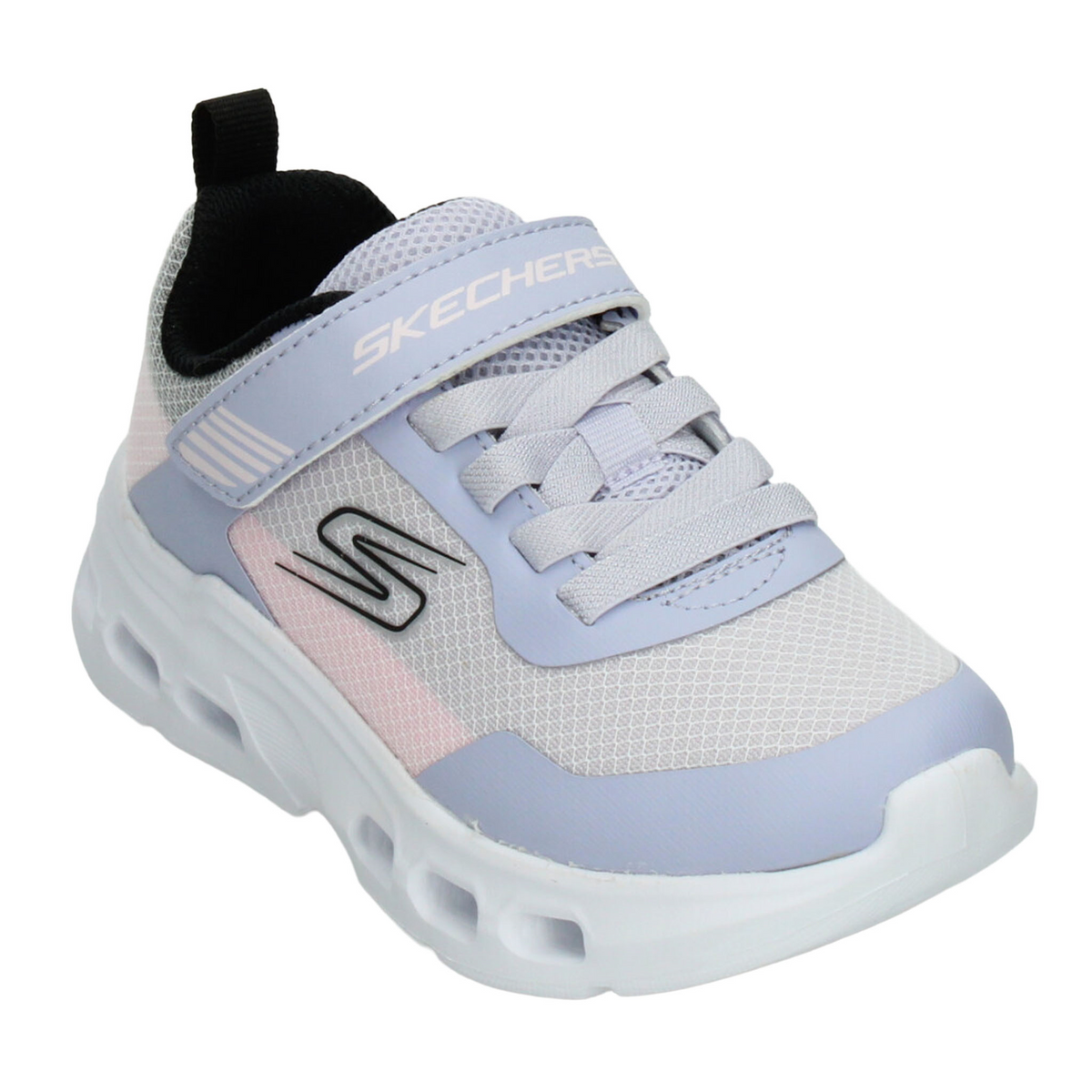 Tenis Skechers Glide Step Niña Lavanda Deportivo Infantil T17-22, foto 4 de 10