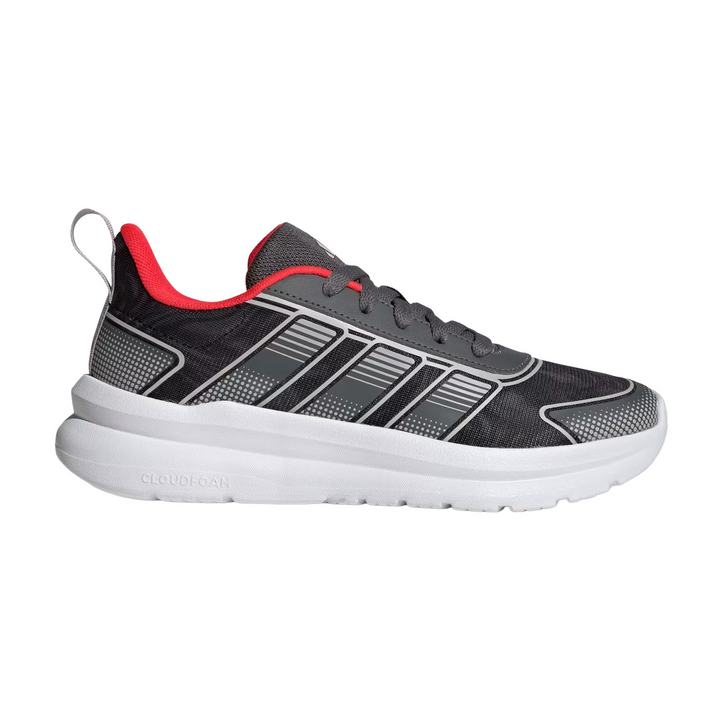 Tenis Adidas Tensaur Run 4.0 Niño Gris Deportivo Infantil T22-27