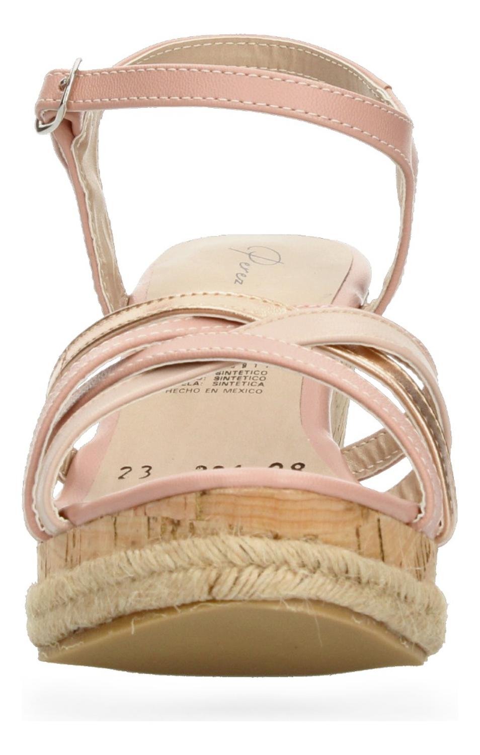 Sandalias Perez Lete Rosa Para Mujer [plt314], foto 6 de 10