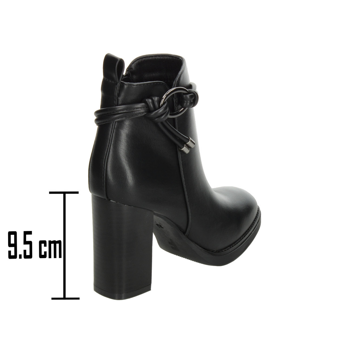 Botín Efe Dama Negro Casual Para Mujer, foto 3 de 10