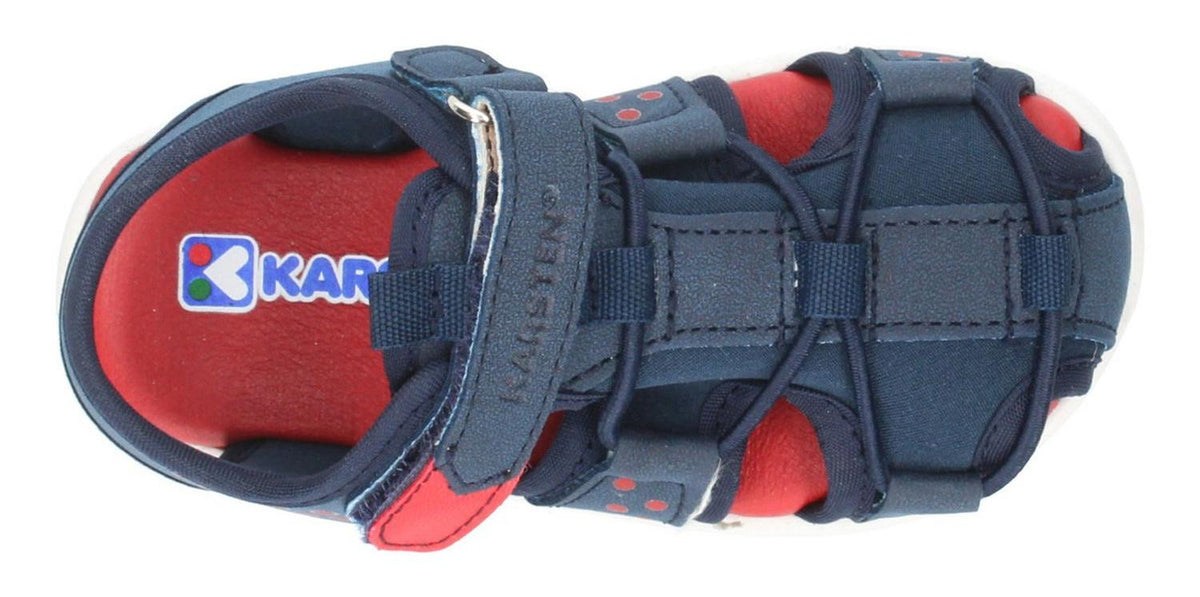 Sandalias Karsten Para Niño 92123-1-b Azul Marino [ktn8], foto 9 de 10