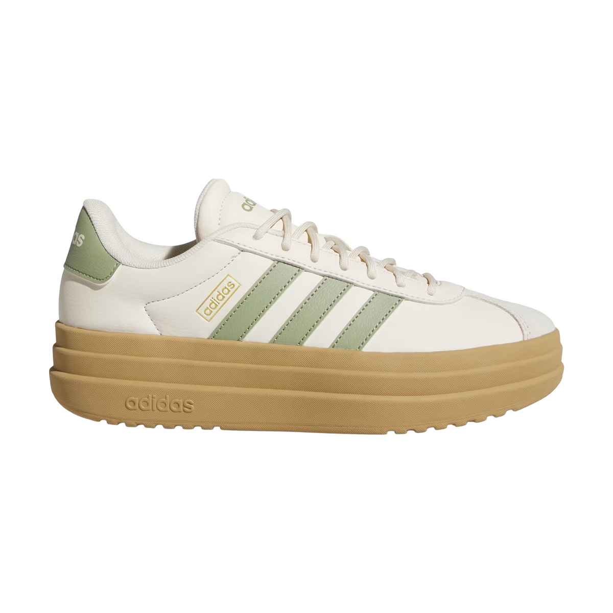 Tenis Adidas Court Bold Dama Beige Casual Plataforma Mujer, foto 9 de 10