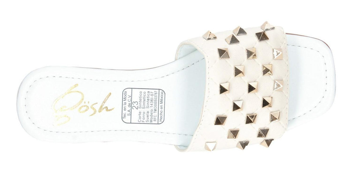 Sandalias Gosh Para Mujer 1436i-07 Blanco [gos913], foto 8 de 10