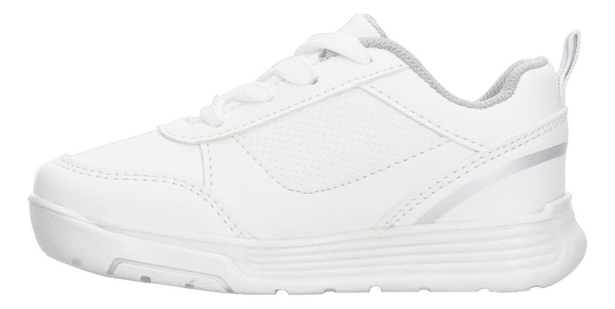 Tenis Escolar Yuyin Blanco Con Cintas Para Niño T15-18, foto 5 de 10