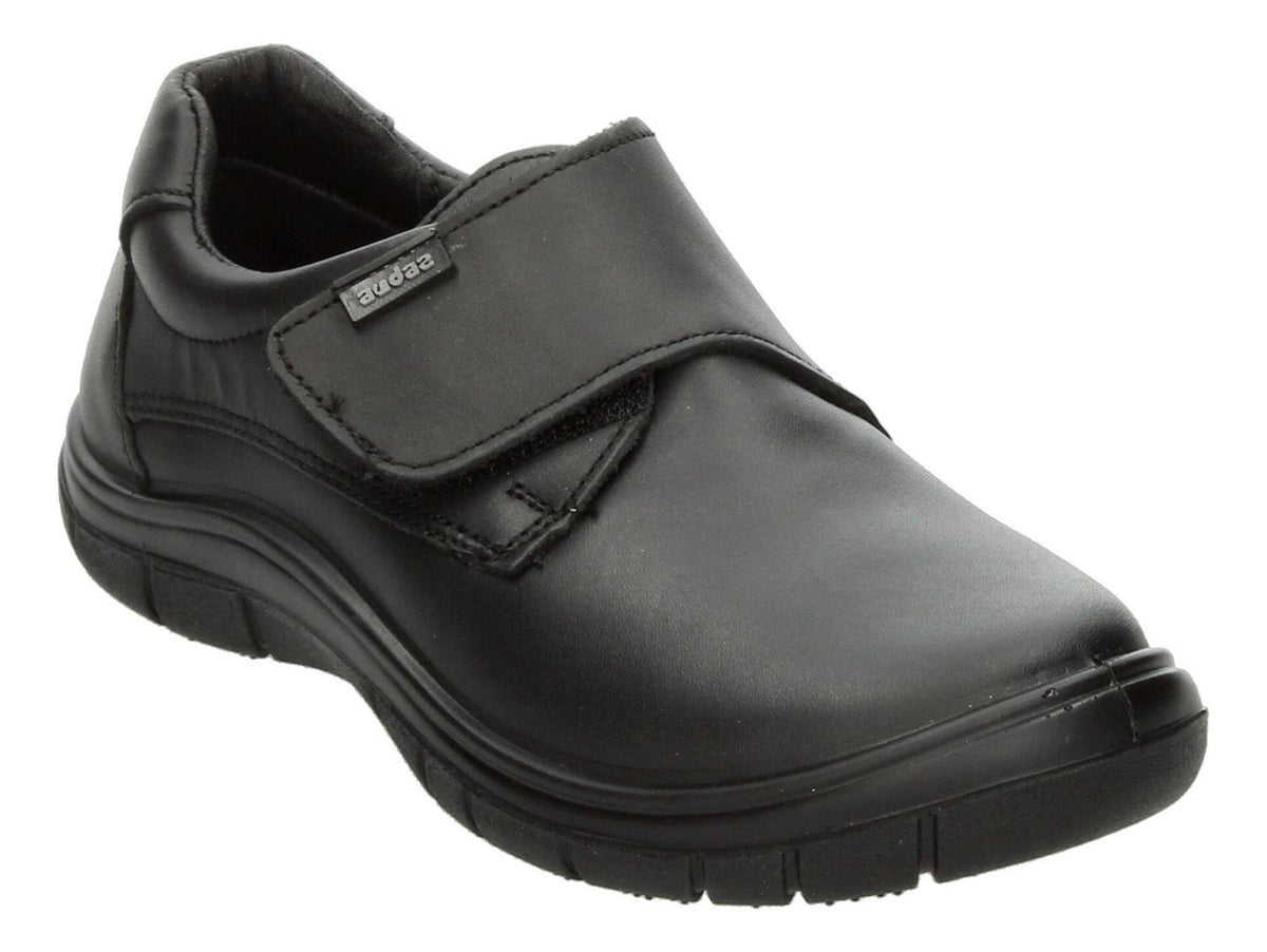 Zapato Escolar Coqueta Negro Velcro Para Niño T18-21, foto 4 de 10