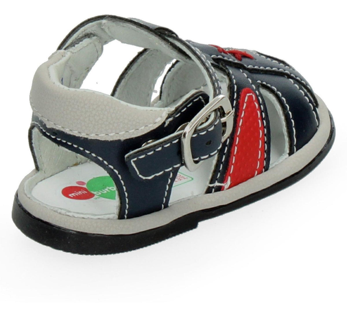 Sandalias Mini Burbujas Para Niño 12-243-s68 Azul Marino [mn, foto 4 de 10