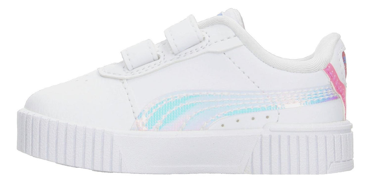 Tenis Puma Niña Carina 2.0 Deep Dive Blanco Velcro (11-16), foto 5 de 8