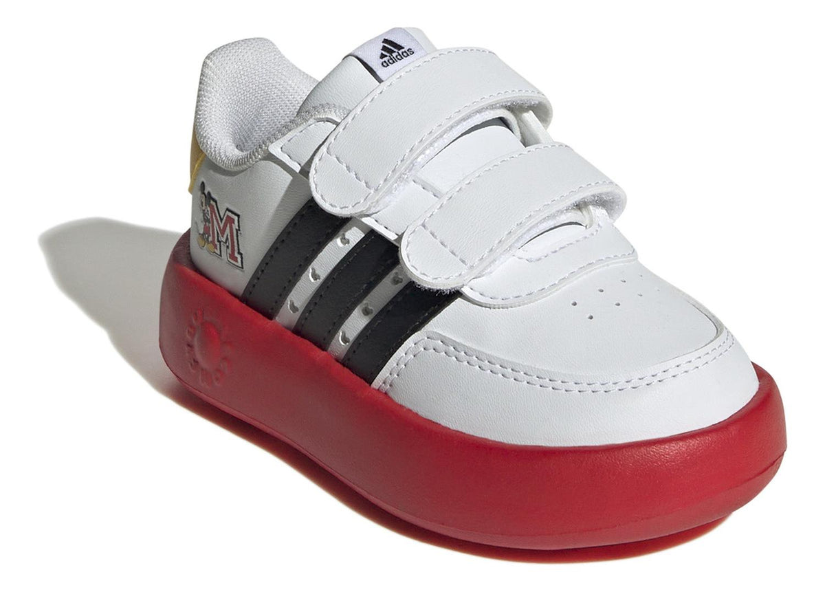 Tenis adidas Niño Breaknet Mickey 2.0 Blanco Con Velcro, foto 2 de 8
