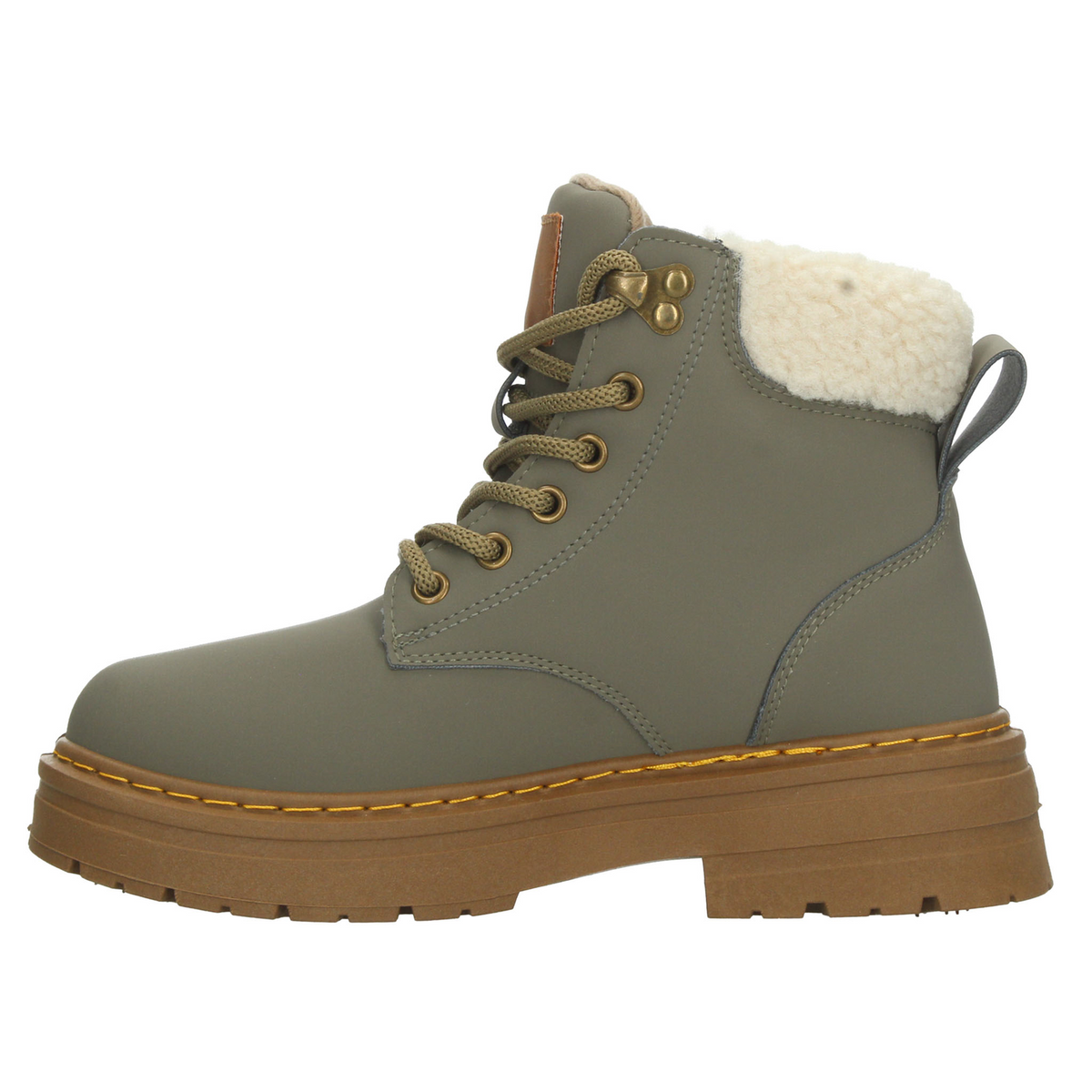 Botín Berlin Hiker Dama Verde Casual Cintas Cómodo Mujer, foto 5 de 10