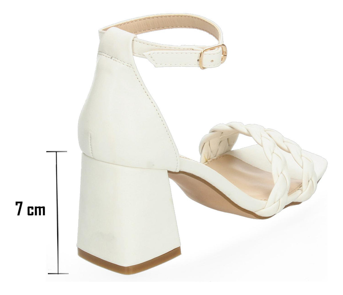 Sandalias Paulina Crema Para Mujer [pau909], foto 3 de 10