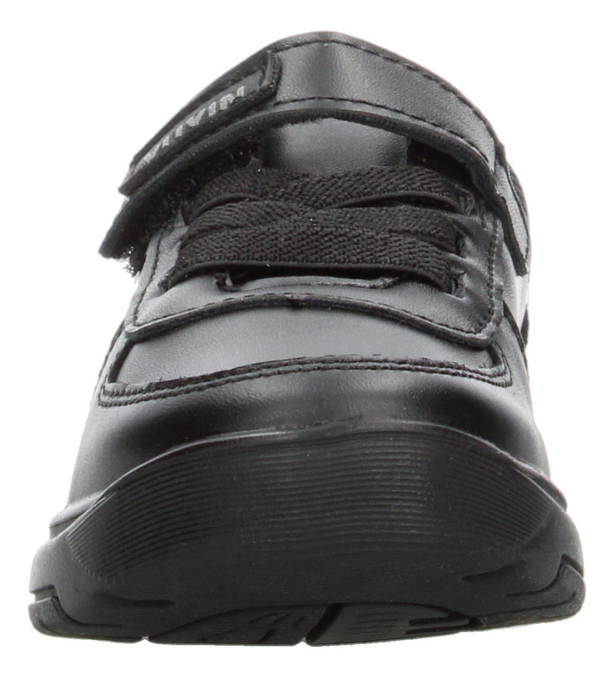 Zapato Escolar Yuyin Negro Velcro Y Cintas Para Niño T15-18, foto 6 de 10