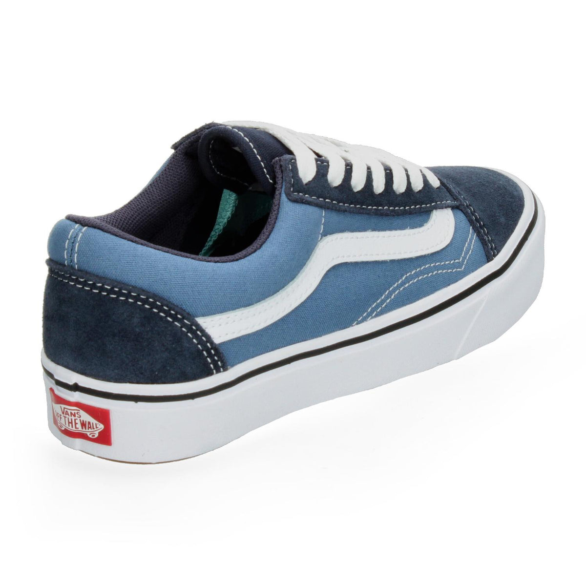 Tenis Vans Comfycush Old Skool Azul para Mujer [VAN1443], foto 3 de 9