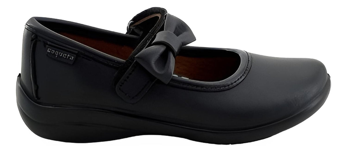 Zapato Escolar Coqueta Para Niña 170805-a Negro [cta679], foto 1 de 6