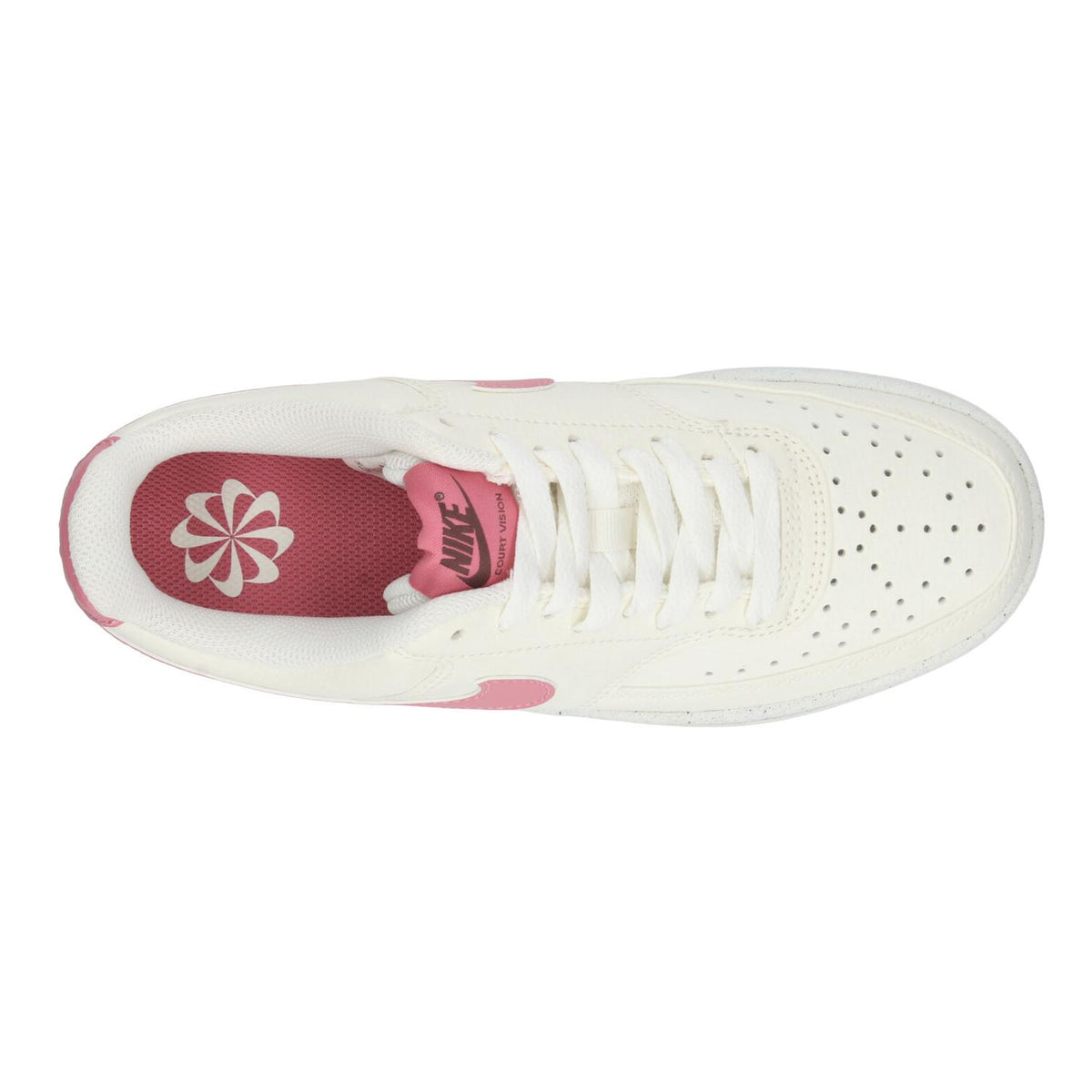 Tenis Nike Court Vision Low Dama Off White Casual Mujer, foto 8 de 10
