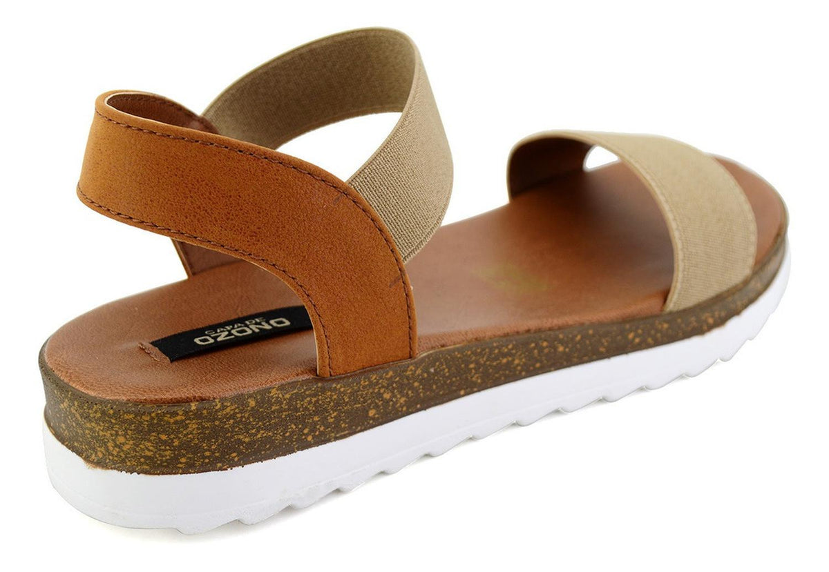 Sandalias Ozono Para Mujer 392811-2 Beige [ozo2561], foto 4 de 6