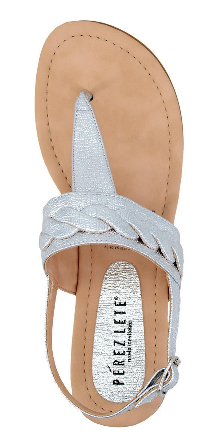 Sandalias Perez Lete Para Mujer 99016 Plateado [plt143], foto 5 de 6