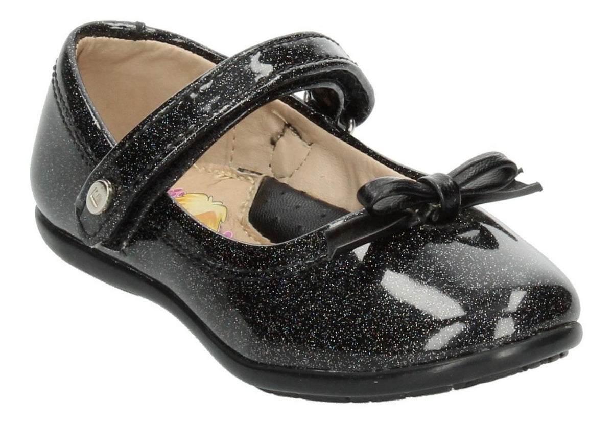 Balerina Flat Coqueta Para Niña 188402-a Negro [cta871], foto 1 de 10