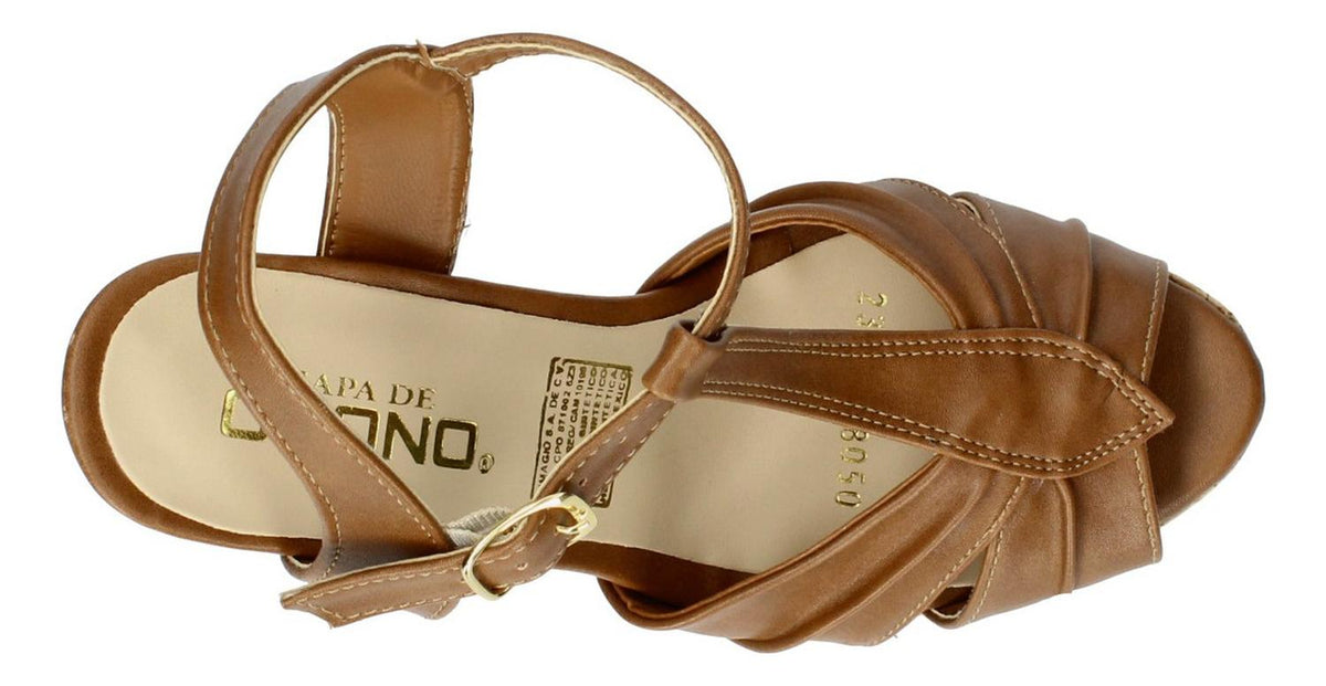 Sandalias Ozono Para Mujer 188050-4 Cafe [ozo2700], foto 5 de 6