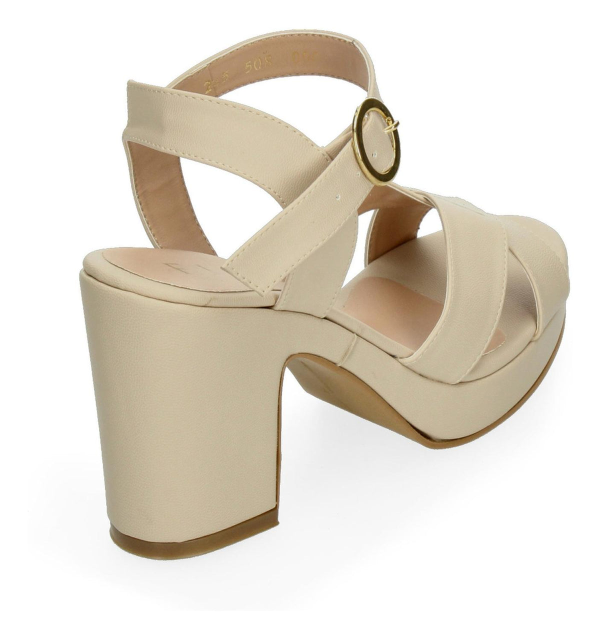 Sandalias Fiore Para Mujer 508 Beige [for3], foto 4 de 10