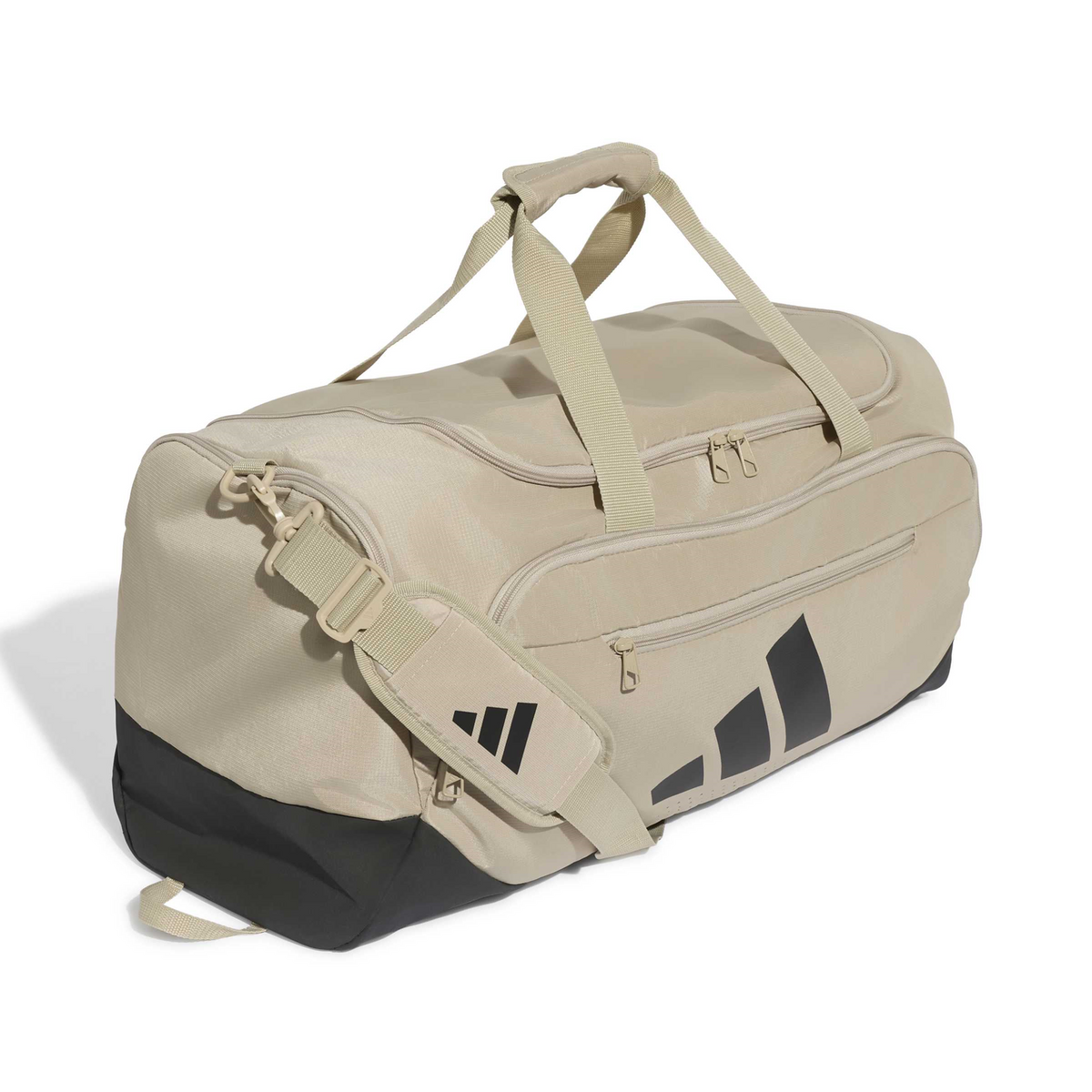 Bolsa Deportiva Adidas Defender Beige Gym Training Unisex 60L, foto 10 de 10