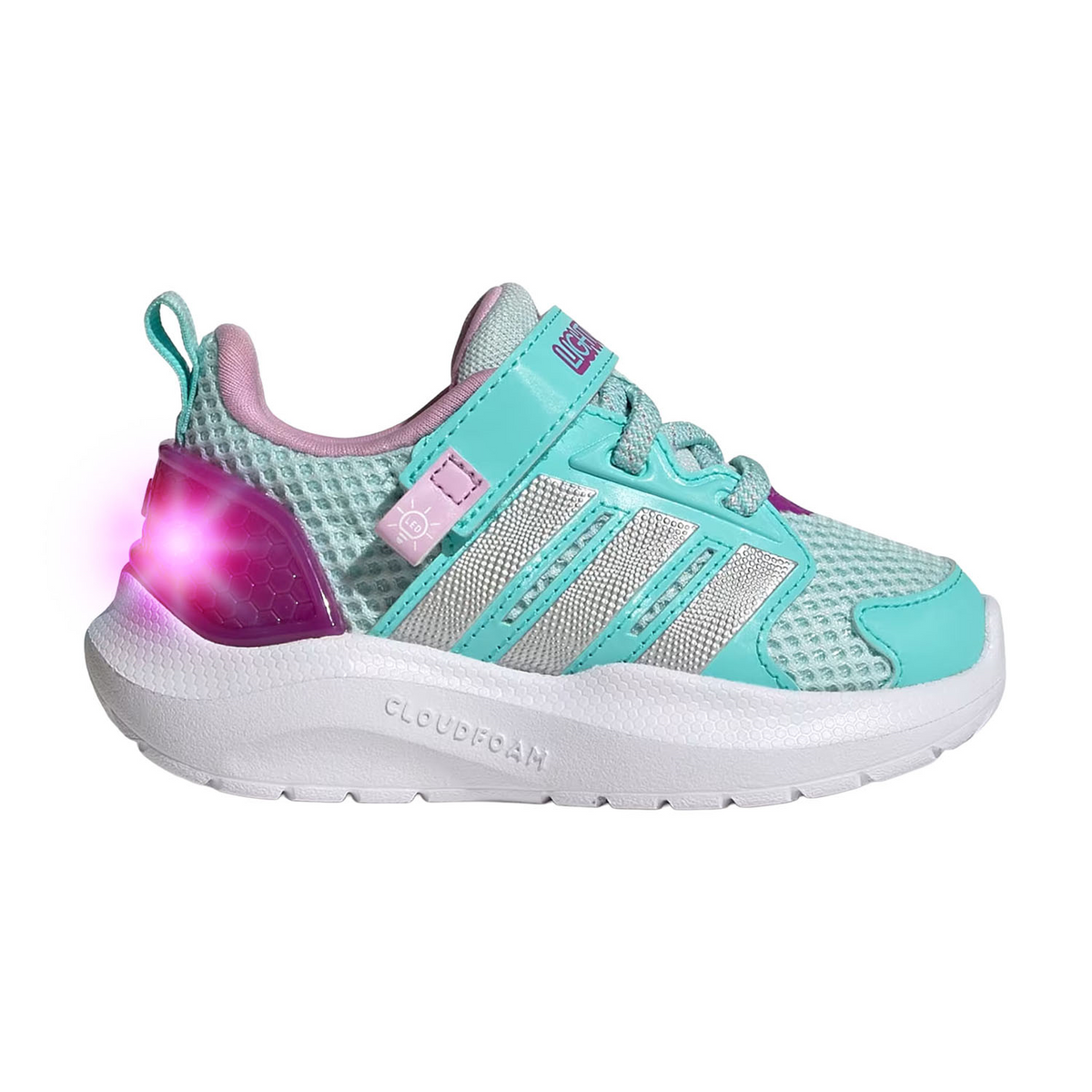 Tenis Adidas Lighorama Niña Azul Led Bebé Infantil T11-16, foto 1 de 10