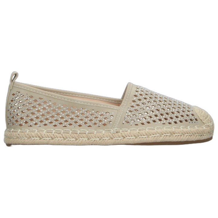 Sandalias Efe Dama Beige Casual Para Mujer