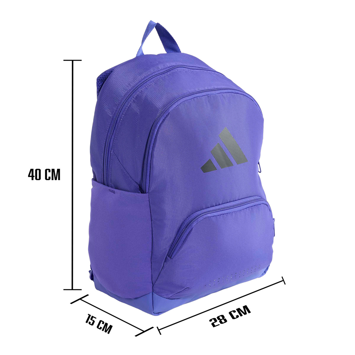 Mochila Adidas Defender Morado Escolar Impermeable Unisex, foto 6 de 10