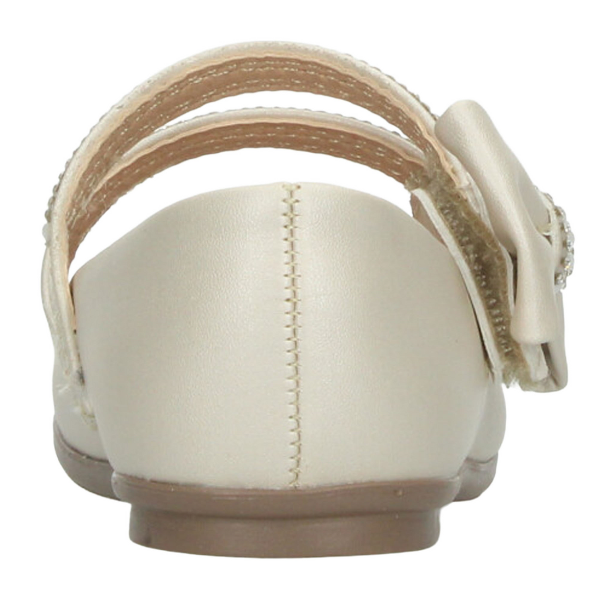 Flat Vavito Niña Beige Ceremonia Formal Infantil T15-18, foto 7 de 10