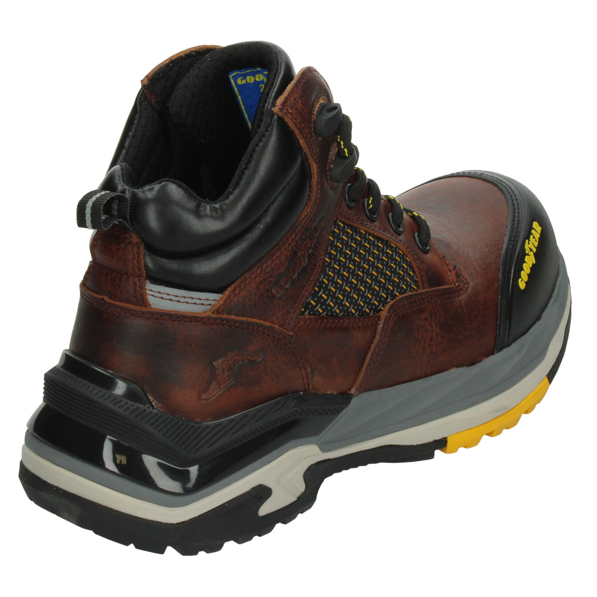 Bota Good Year Hombre Café Industrial Seguridad Casual Caballero, foto 3 de 10