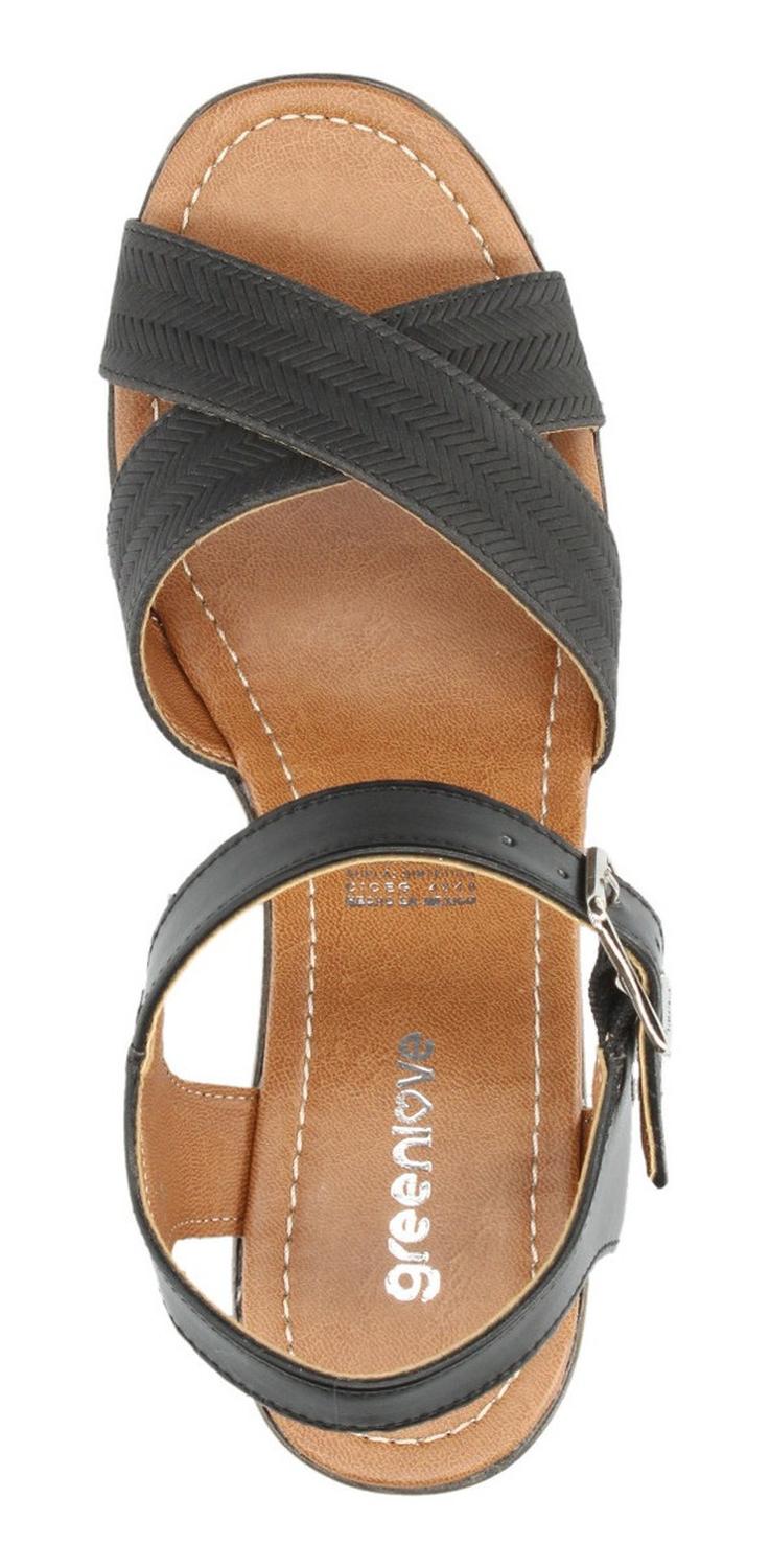 Sandalias Green Love Para Mujer 90014 Negro [gre10], foto 8 de 10