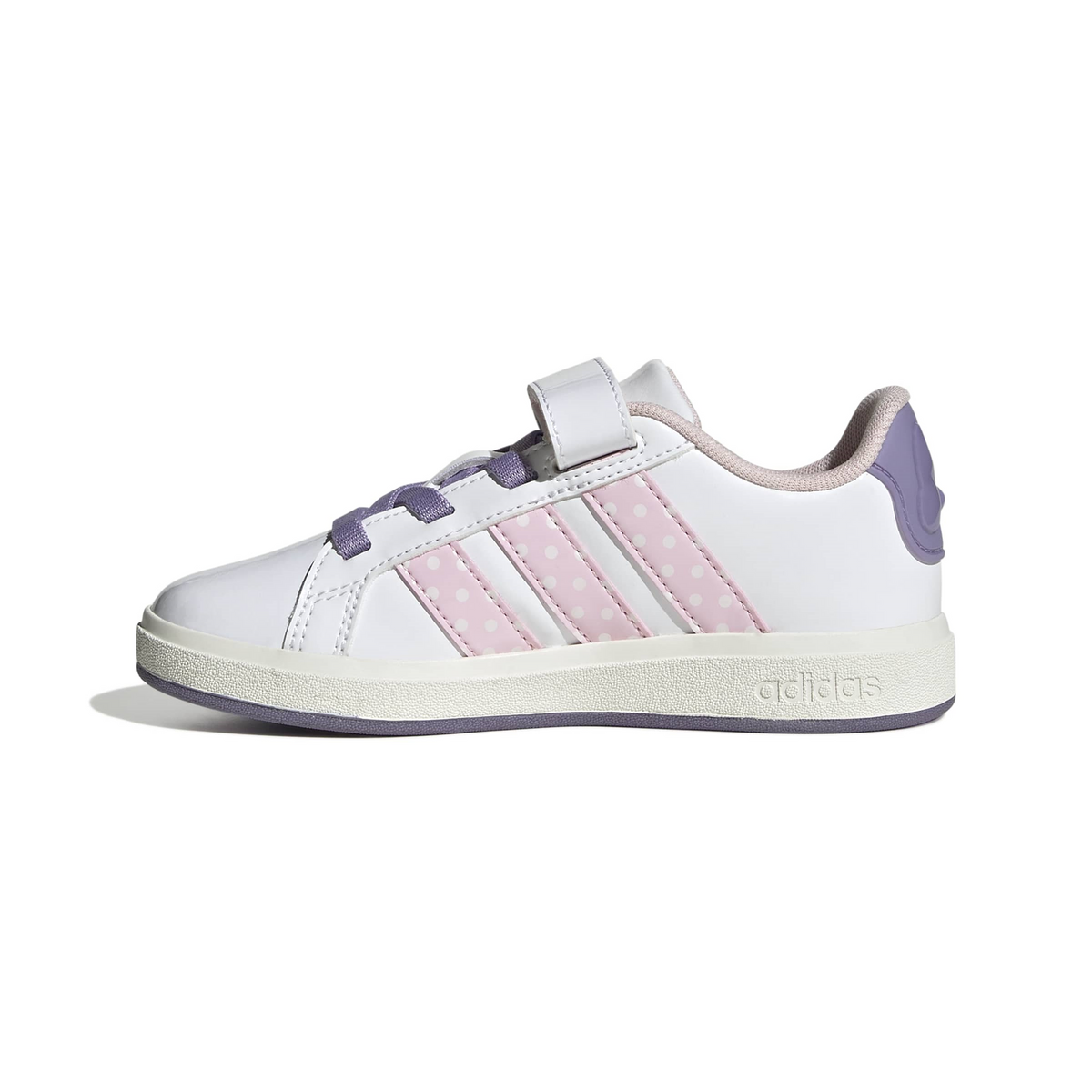 Tenis Adidas Grand Court Minnie Niña Blanco Casual Infantil T16-22, foto 4 de 10