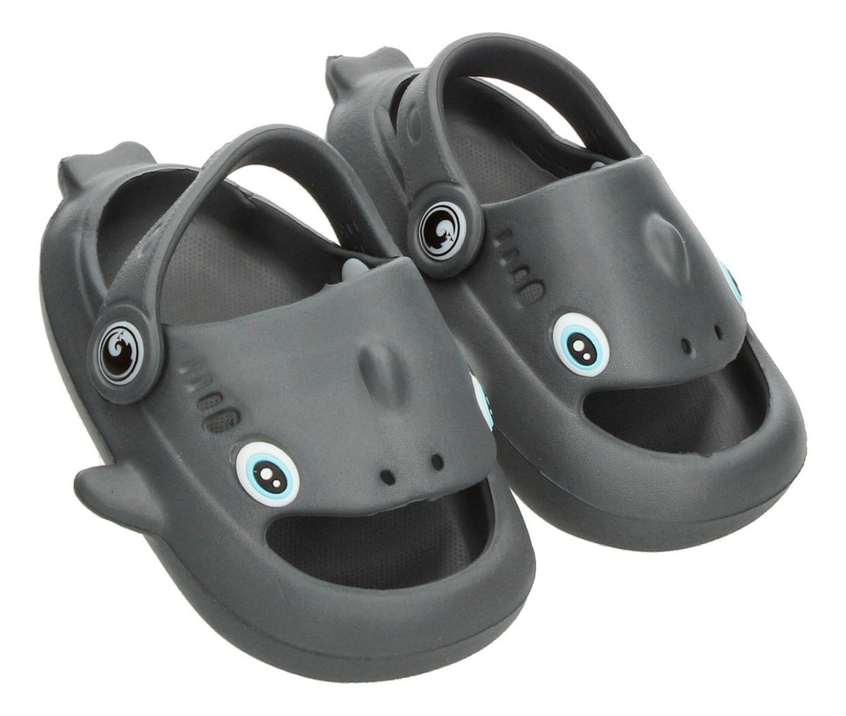 Sandalias De Tiburón Gris Para Niño [hul44], foto 3 de 10