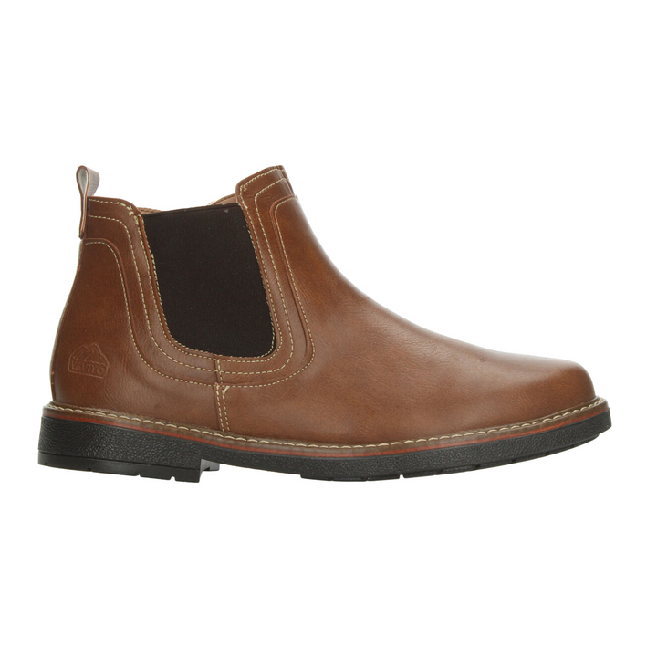 Bota Vavito Niño Café Casual Chelsea Juvenil T22-27