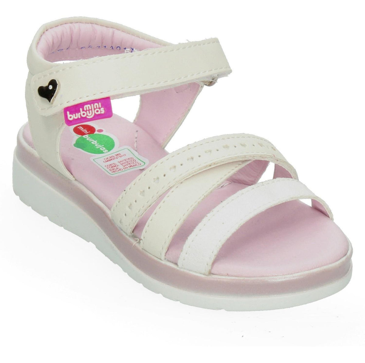 Sandalias Mini Burbujas Para Niña 14-201-s70 Blanco [mnb230], foto 5 de 10